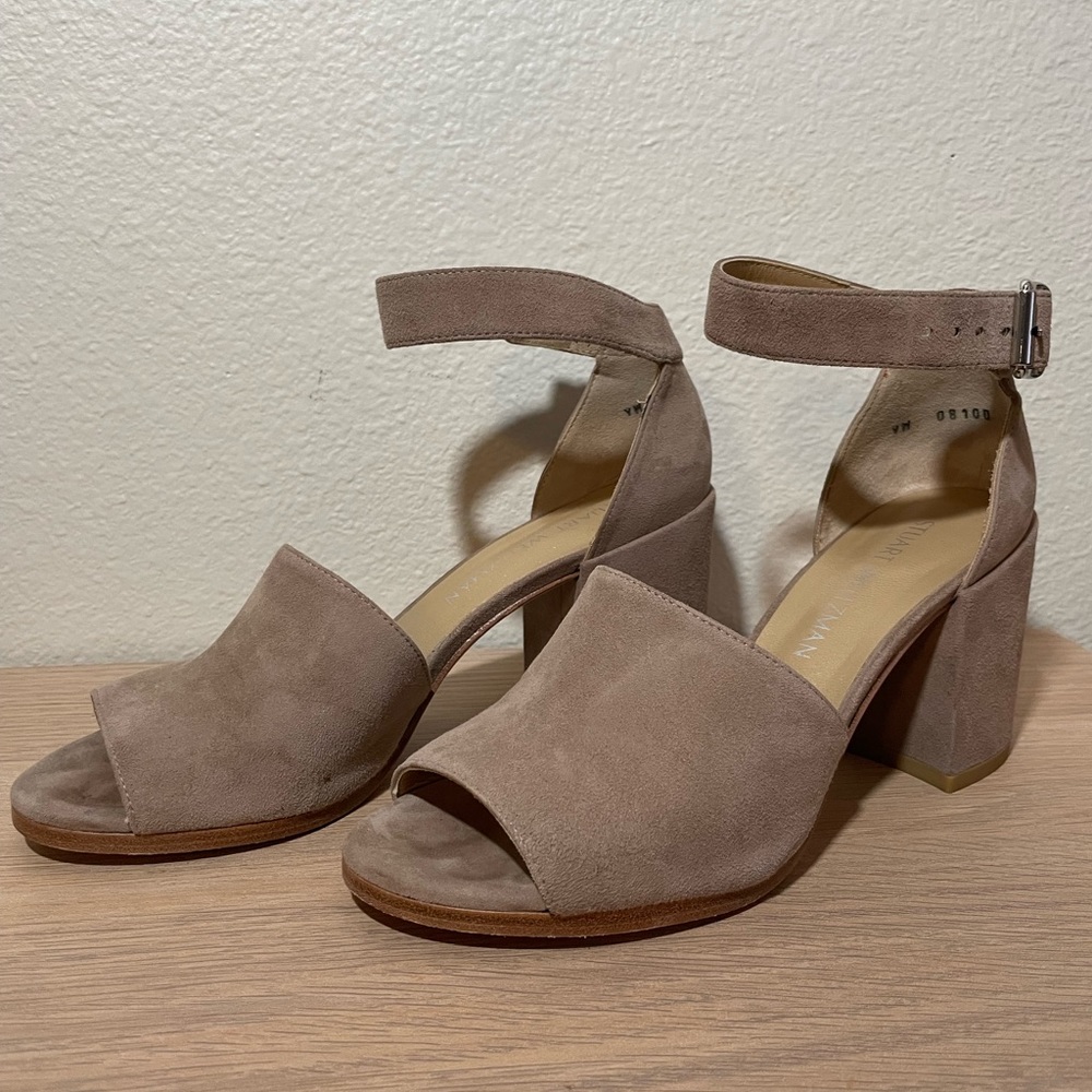 Stuart Weitzman Chunky/Block Heel - image 1